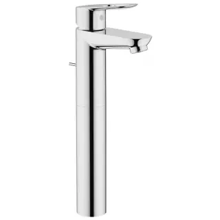 Grohe BauLoop Смеситель для накладной раковины с донным клапаном, цвет: хром 32856000