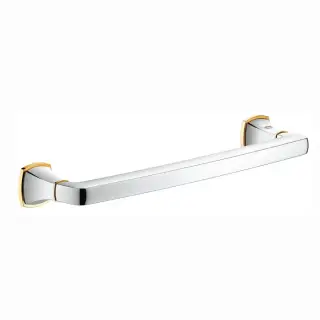 Grohe Grandera Держатель полотенца 38,5 см, цвет: хром/золото 40633IG0