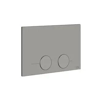 Gessi Панель смыва для бачков Tece, цвет: Black Metal Brushed PVD 54617#707