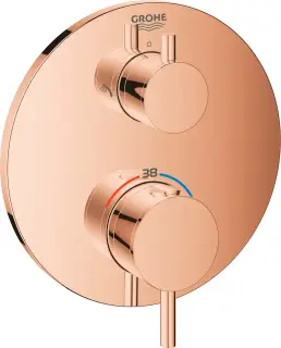 Grohe Atrio Термостатический смеситель для душа встраиваемый, внешняя часть, цвет: теплый закат 24135DA3
