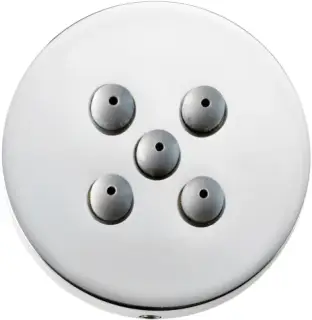 Bossini Nebulizair Душевая форсунка настенная d5,4x4,3 см, цвет: chrome I00214.030