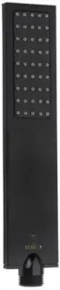 Bossini Flat-One Ручной душ, 1 вид струи, цвет: mat black B00270.073