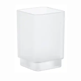 Grohe Selection Cube Стакан для зубных щеток настольный, стеклянный матовый, цвет: стекло 40783000