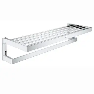Grohe Selection Cube Полка для полотенец с полотенцедержателем, цвет: хром 40804000