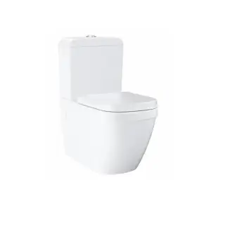 Grohe Euro Ceramic Унитаз 68x38 см, универсальный слив, напольный, цвет: хром 39462000