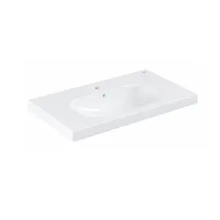 Grohe Euro Ceramic Раковина 80 см, подвесная, 1 отв., цвет: белый 3958400H