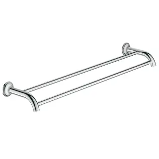 Grohe Essentials Authentic Полотенцедержатель 58,2 см, двойной, цвет: хром 40654001