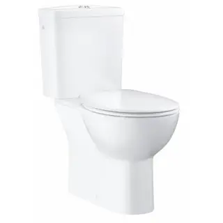 Grohe Bau Ceramic Унитаз 69x36 см, напольный, слив в пол, цвет: хром 39346000