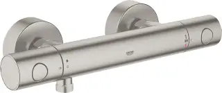 Grohe Grohtherm 1000 Cosmopolitan Термостатический смес. наклад., выход. для шланга, цвет:суперсталь 34065DC2