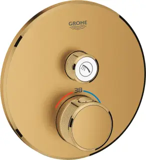 Grohe Grohtherm SmartControl Термостатический смеситель для душа, цвет: холодный рассвет, матовый 29118GN0