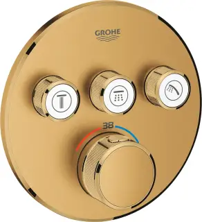 Grohe Grohtherm SmartControl Термостатический смеситель для душа, цвет: холодный рассвет, матовый 29121GN0