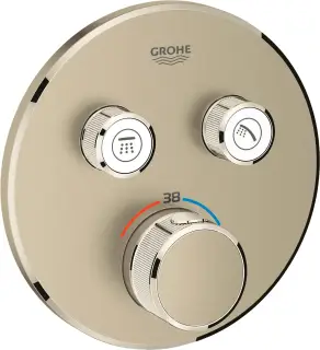 Grohe Grohtherm SmartControl Термостатический смеситель для душа, внеш. часть, цвет: матовый никель 29119EN0