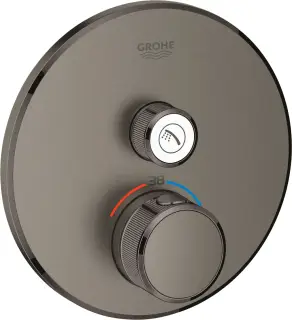 Grohe Grohtherm SmartControl Термостатический смеситель для душа, цвет: темный графит, матовый 29118AL0