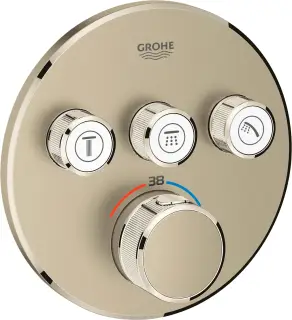Grohe Grohtherm SmartControl Термостатический смеситель для душа, внеш. часть, цвет: матовый никель 29121EN0