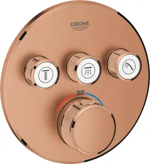 Grohe Grohtherm SmartControl Термостатический смеситель для душа, цвет: теплый закат, матовый 29121DL0