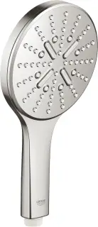 Grohe Rainshower SmartActive 130 Ручной душ, 3 вида струи, цвет: суперсталь 26574DC0