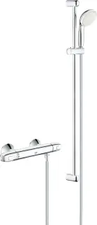 Grohe Grohtherm 1000 New Душевой комплект, лейка 10 см, шланг 175 см, цвет: хром 34256004