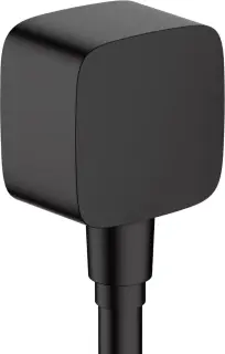 Hansgrohe FixFit Шланговое подключение с клапаном обратного тока, цвет: матовый черный 26457670