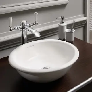 Victoria + Albert Draytone Раковина, 40х40 см, цвет: белый VB-DRA-40-NO