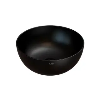 Globo T-Edge Раковина чаша d34x16h см, без перелива, без д/к, цвет: nero opaco B6T37AR