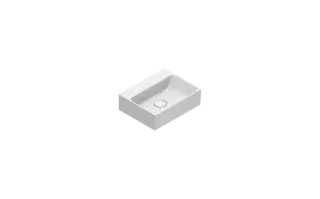 Catalano Comfort Раковина подвесная 40x32x12h см, без перелива, покр. Cataglaze, цвет: белый глянц. 0220420001