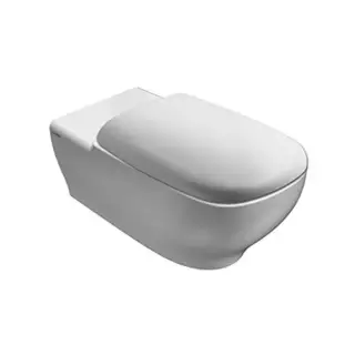 Globo Argento Унитаз подвесной без крышки, с креплением, 37x70 см, цвет: белый глянцевый GEAS2BI