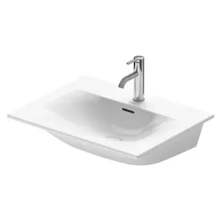 Duravit Viu Раковина, 3 отв под смес, 63х49 см, цвет: белый 2344630058