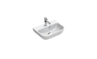 Catalano Comfort Раковина подвесная 45x34x16h см, 1 отв., с переливом, Cataglaze, цвет: белый глянц. 0720461001