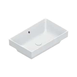 Catalano Zero Раковина встраиваемая сверху 60x37 см, с переливом, покр Cataglaze, цвет: белый глянц. 0124600001