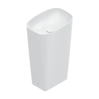 Catalano Green Раковина напольная 55x38x85h см, без перелива, покр. Cataglaze, цвет: белый глянцевый 0428551001