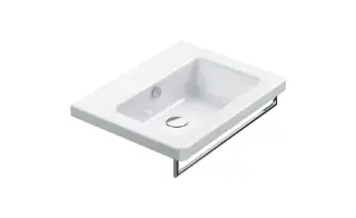 Catalano Comfort Раковина подвесная 62x48x18,5h см, с переливом, покр. Cataglaze, цвет: белый глянц. 162LI00