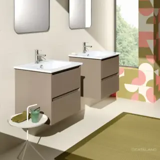 Catalano Comfort Раковина подвесная 60x50x18h см, с переливом, покр. Cataglaze, цвет: белый глянц. 0720610001