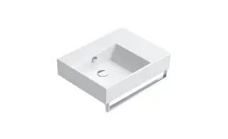 Catalano Comfort Раковина подвесная 60x47x16h см, с переливом, покр. Cataglaze, цвет: белый глянц. 160SVPUP00