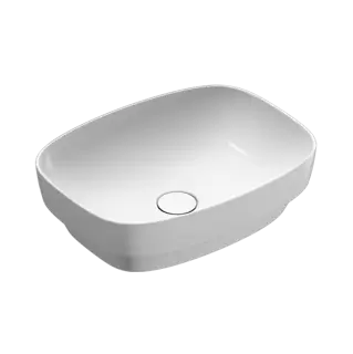 Catalano Zero Раковина встраиваемая сверху 50x38 см, без перелива, Cataglaze, цвет: белый глянцевый 0624500001