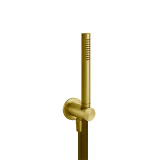 Gessi 316 Bath-Shower Душевой гарнитур: ручной душ, шланг 150 см, цвет: brushed brass PVD 54023#727
