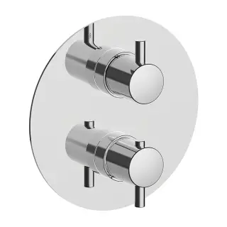 Cisal Less New Смеситель для душа встраиваемый, термостатический, цвет: Chrome LN0BT03021