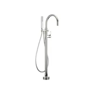 Cisal LineaViva Смеситель для ванны напольный, с ручной лейкой, цвет: Chrome LV01420021