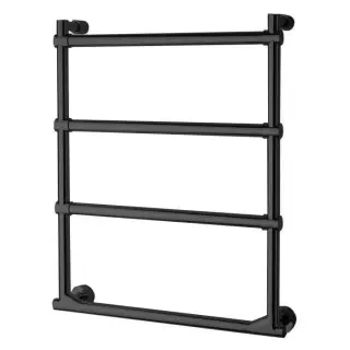 Margaroli Sole 512 Полотенцесушитель электрический 53х64h (int 47), выкл справа, цвет: matt black 5124704MBNB