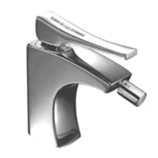 Maier Skip Diamond Смеситель для биде, на 1 отв., с донным клапаном, цвет: хром 59 011CR