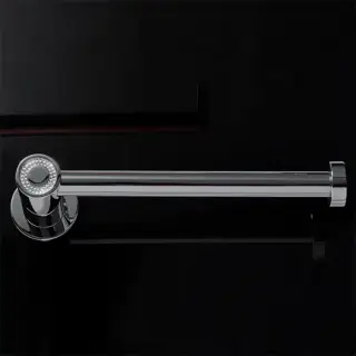 Maier Muse Diamond Держатель для туалетной бумаги открытый, подвесной, цвет: хром/ring crystal 12 011CR