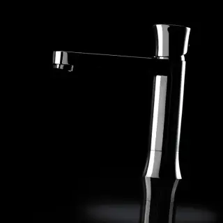 Maier Muse Смеситель для раковины, на 1 отв., с донным клапаном, цвет: хром 66 004CR