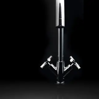 Maier Maxima Смеситель для раковины, на 1 отв., с донным клапаном, цвет: хром 40 004CR