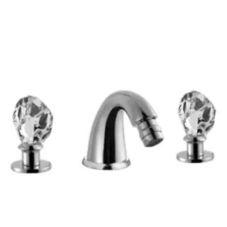 Maier Iceberg Cмеситель для биде, на 3 отв., с донным клапаном, цвет: хром 73 008MCR