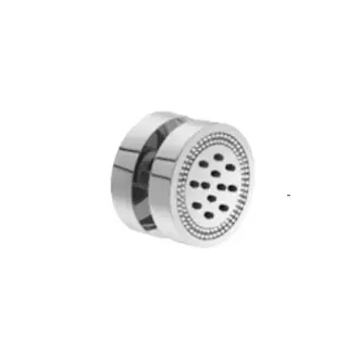 Maier Hydrotherapy Форсунка круглая Ø6,5см, настенная, цвет: хром 60 146CR