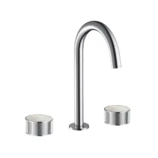 Maier Bespoke Смеситель для раковины, изл. 14,2 см, цвет: хром/mother of pearl white 82 005J CR R PB