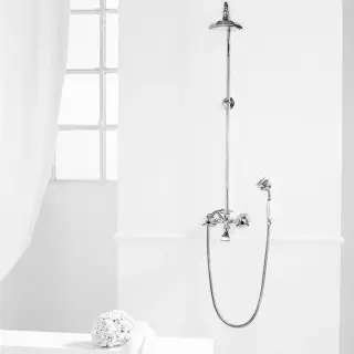 Stella Eccelsa Душевая стойка с верхним душем, цвет: хром EC 02514 CR00