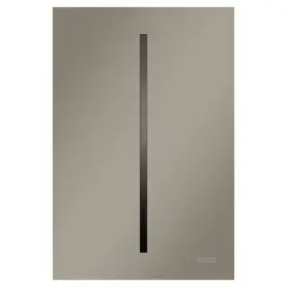 Tece Filo-velvet Кнопка смыва с покрытием от отпечатков, fenix, бесконтактная, цвет: бежево-корич. 9242020