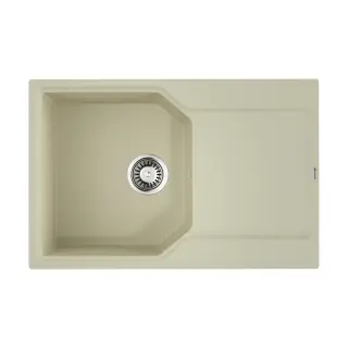 Omoikiri Yonaka 78-BE Кухонная мойка Artgranit 78x51 см, цвет: ваниль 4993702
