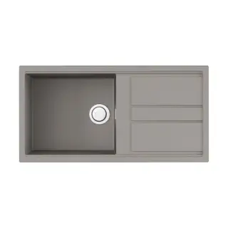 Omoikiri Kitagawa 100-GR Кухонная мойка Artceramic 100x51 см, цвет: leningrad grey 4993788