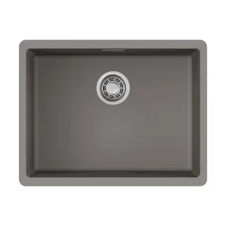 Omoikiri Kata 54-U-GR Кухонная мойка Artgranit 54x42 см, цвет: leningrad grey 4993411